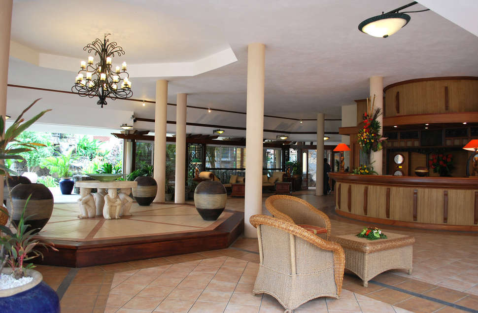 Een foto van het interieur van Aanari Hotel & Spa