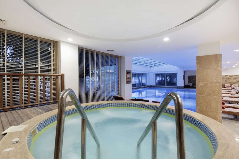 Ein Foto von den Einrichtungen im Alba Queen Hotel