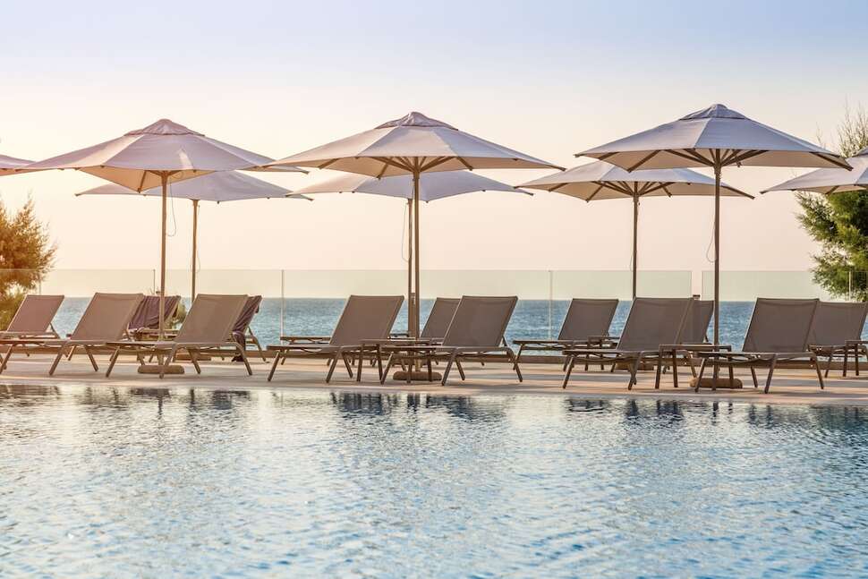 Ein Foto vom Pool im Amada Colossos Resort