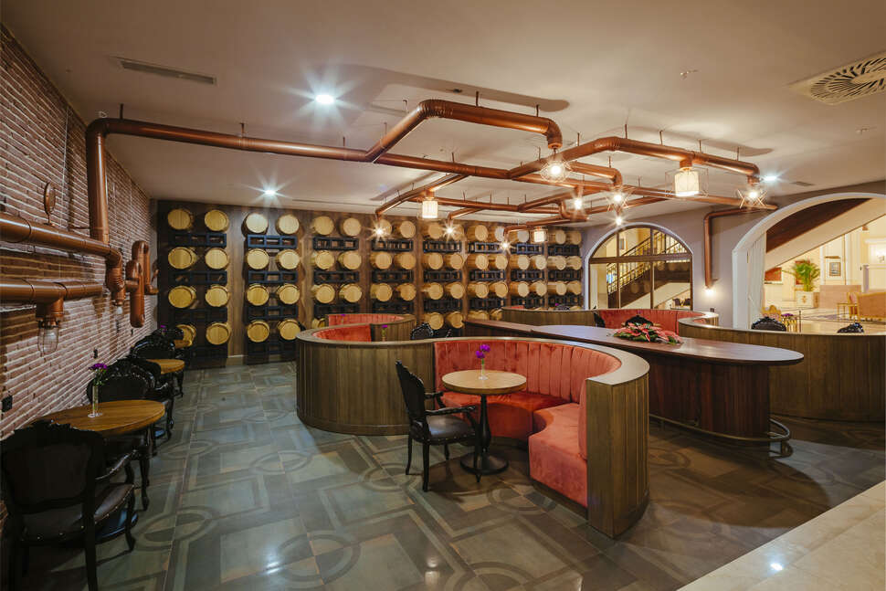 Een foto van het interieur van Asteria Kremlin Palace Hotel