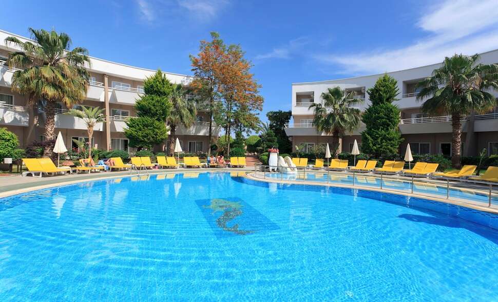 Ein Foto von einer Übersicht des Club Mermaid Village