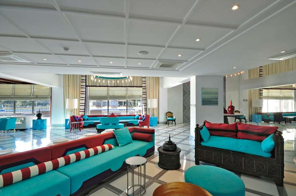 Een foto van het interieur van Hillstone Bodrum Hotel & Spa