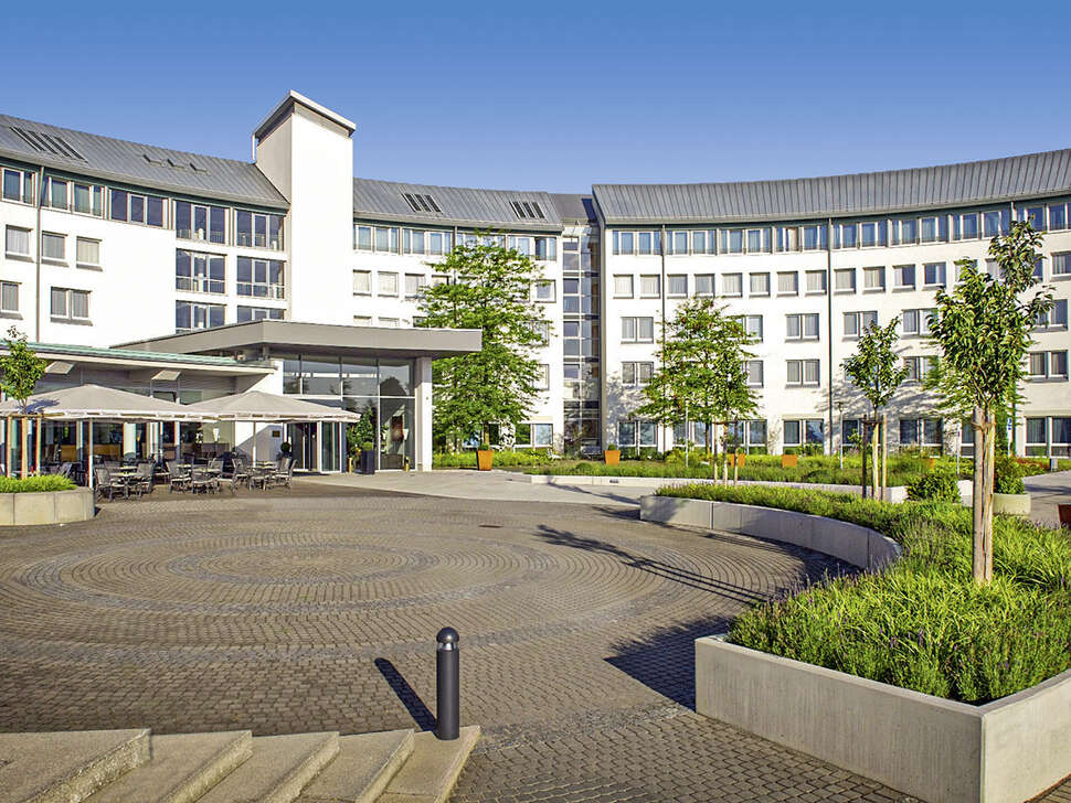 Een foto van de buitenkant van Wyndham Garden Dresden