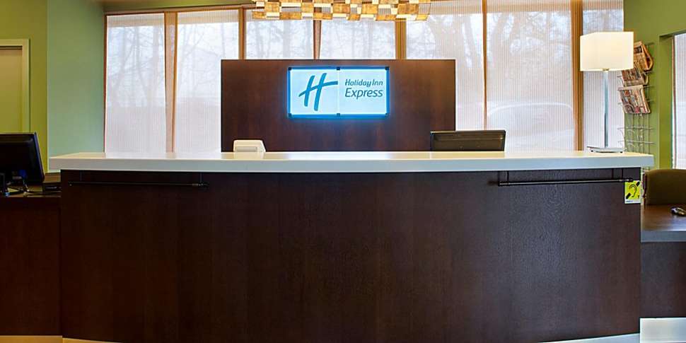 Een foto van het interieur van Holiday Inn Express Gent