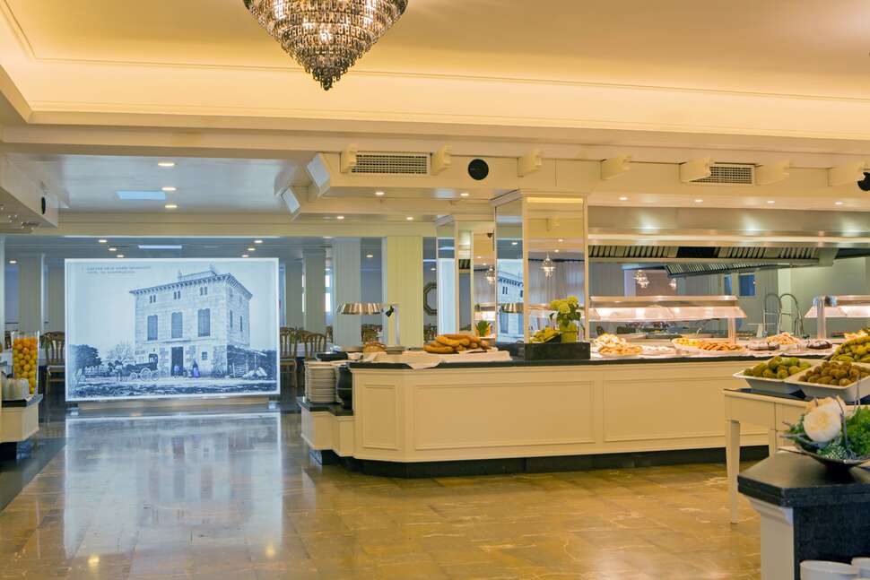 Een foto van de faciliteiten bij Hotel Castell dels Hams