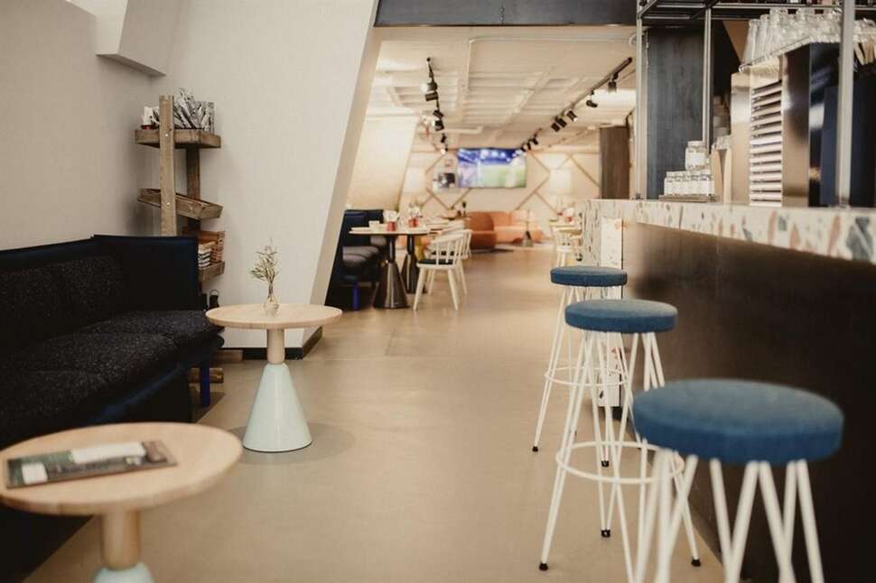 Een foto van de faciliteiten bij Hotel Novotel Sevilla