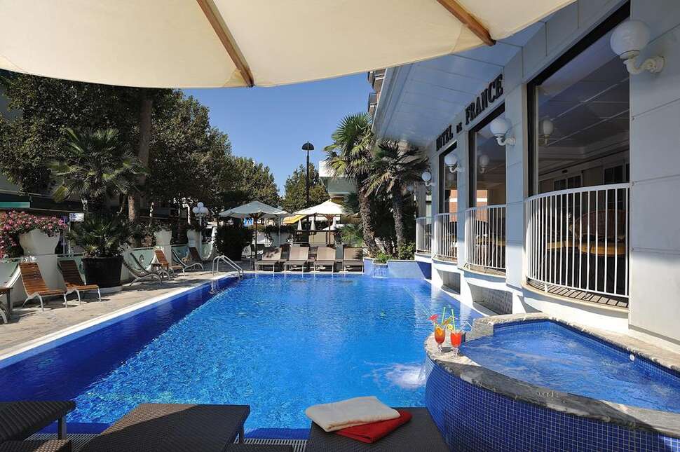 Een foto van een overzicht van Hotel De France