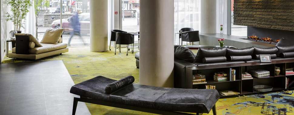 Een foto van het interieur van CenterHotel Plaza