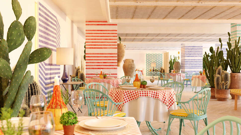 Een foto van de faciliteiten bij Dreams Jardin Tropical Resort & Spa