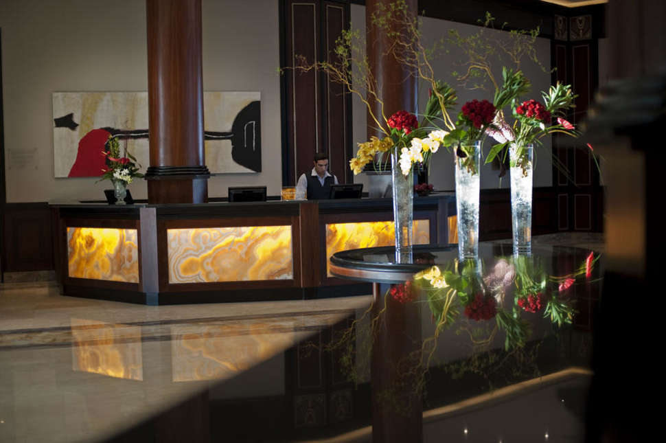 Een foto van het interieur van Stella di Mare Beach Hotel & Spa