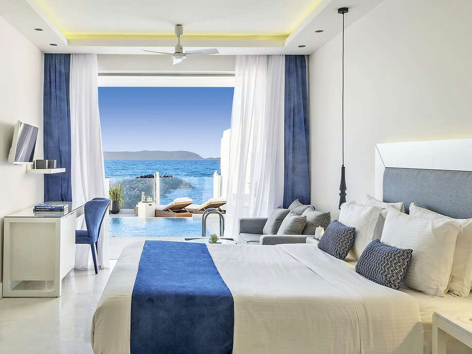 Een foto van Knossos Beach Bungalows & Suites