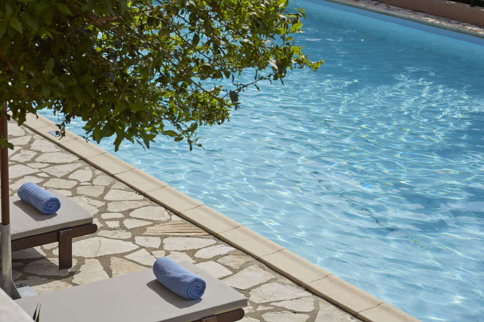 Een foto van het zwembad bij Lena Mare Boutique Hotel