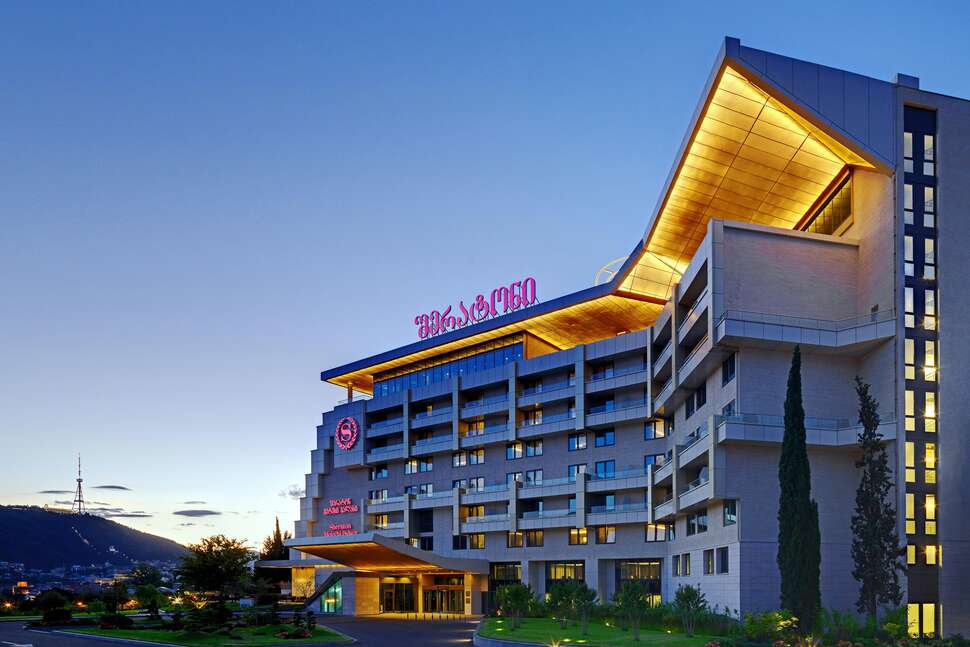 Een foto van Sheraton Grand Tbilisi Metechi Palace
