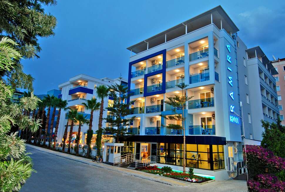 Ein Foto von der Außenansicht des Kleopatra Ramira Hotel