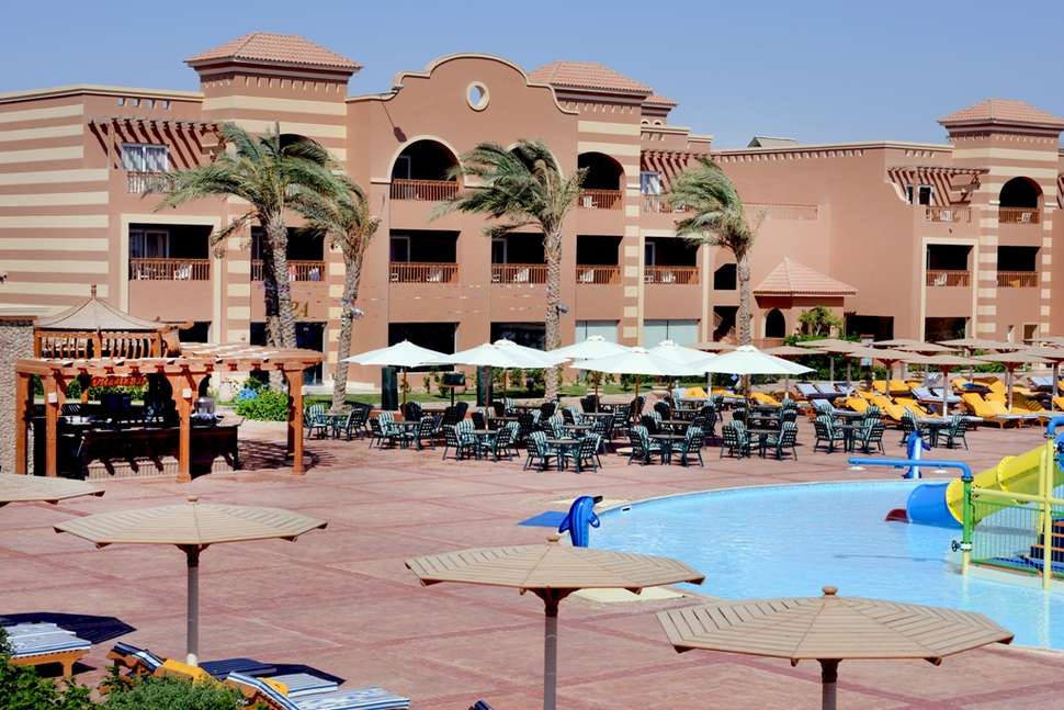 Een foto van het zwembad bij Charmillion Club Aquapark