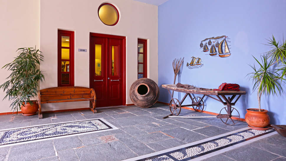Een foto van het interieur van Sirena Residence & Spa