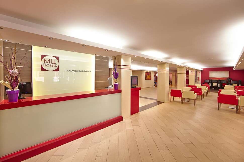 Een foto van het interieur van Hotel Caribbean Bay