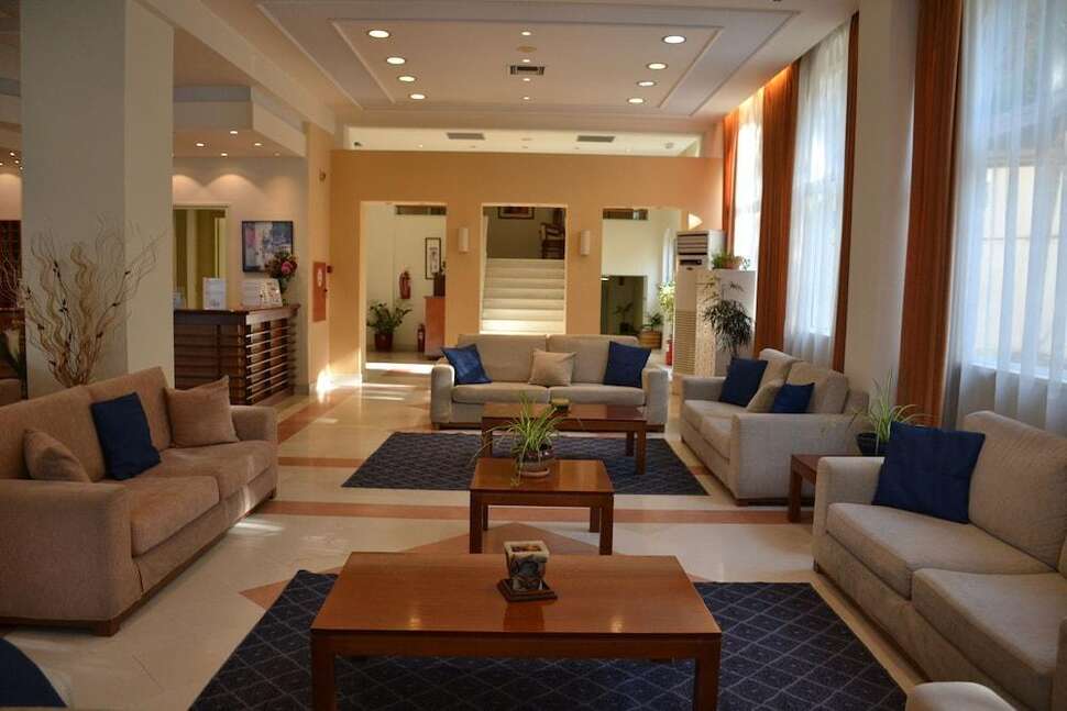 Een foto van het interieur van Corfu Hellinis Hotel