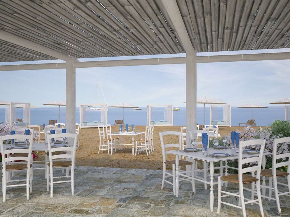 Ein Foto von den Einrichtungen im The King Evelthon Beach Hotel & Resort