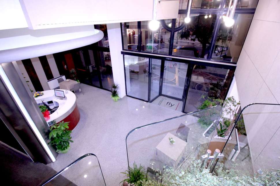 Een foto van het interieur van Hotel Fly