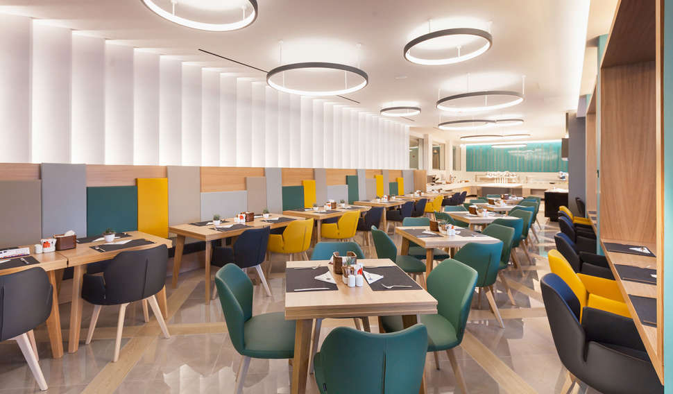 Een foto van de faciliteiten bij Blue Lagoon City Hotel
