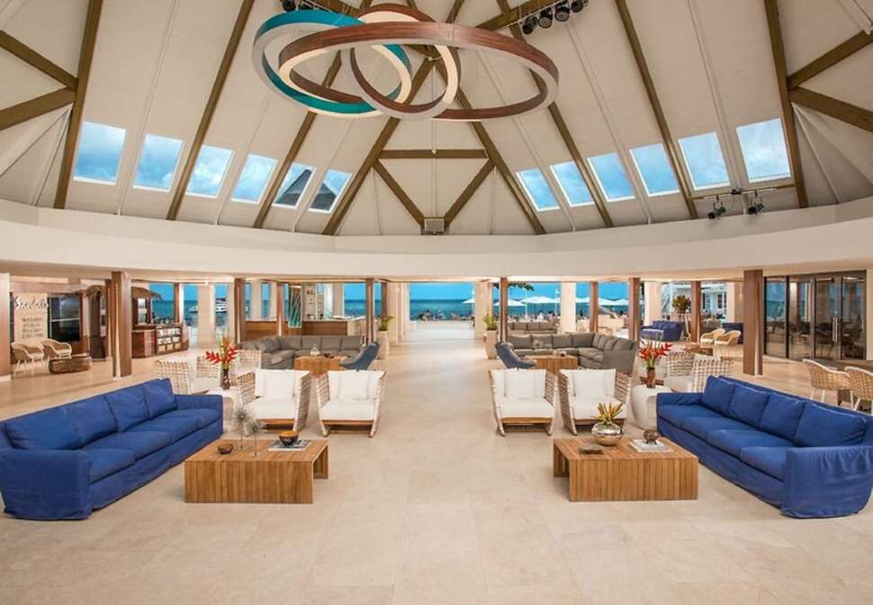 Ein Foto vom Innenbereich im Sandals Montego Bay