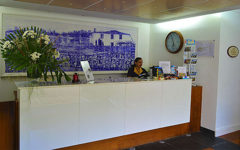 Een foto van het interieur van Estalagem Do Vale