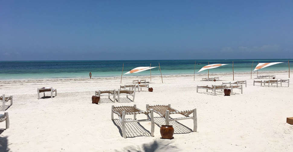 Een foto van het strand bij Kiwengwa Beach Resort