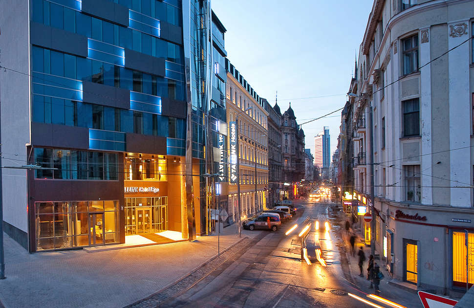 Een foto van de buitenkant van Tallink Hotel Riga
