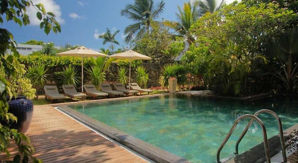 Ein Foto vom Pool im Ocean Beach & Villas