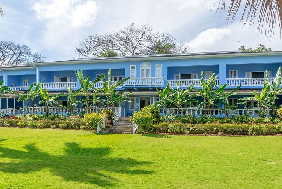 Ein Foto von der Außenansicht des Jamaica Inn