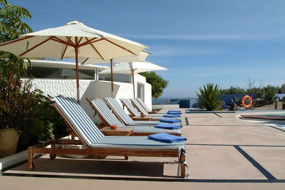 Ein Foto von der Terrasse im Hotel Livvo Risco del Gato Suites