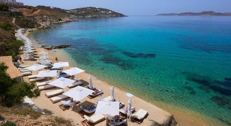 Ein Foto vom Strand beim Saint John