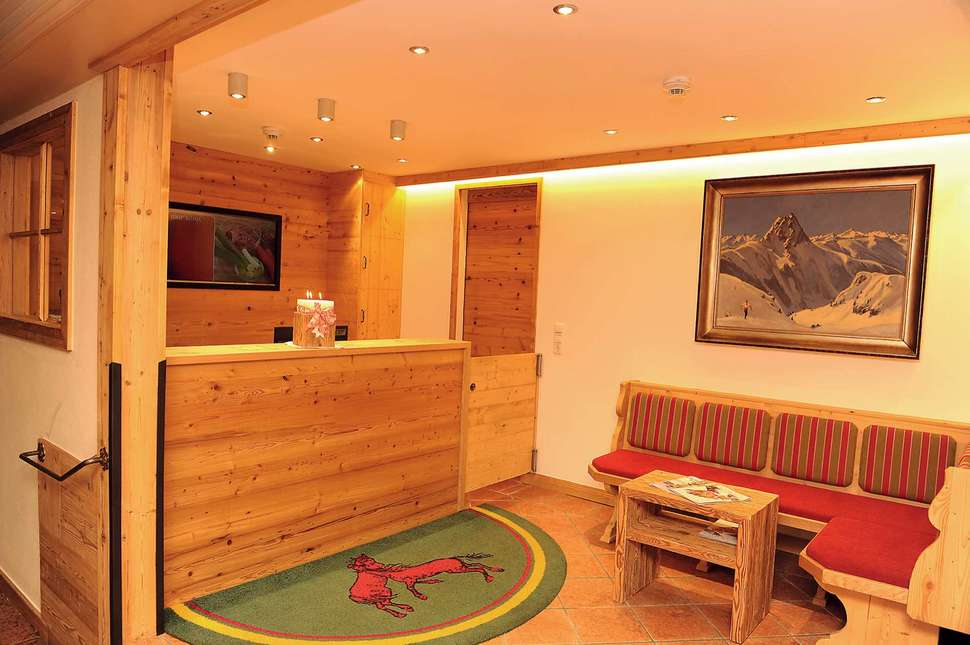 Een foto van het interieur van Hotel Rosslwirt