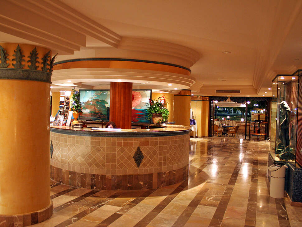 Een foto van het interieur van Hotel Mix Peymar