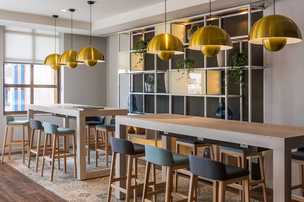 Een foto van de faciliteiten bij Hotel Cadiz Paseo del Mar