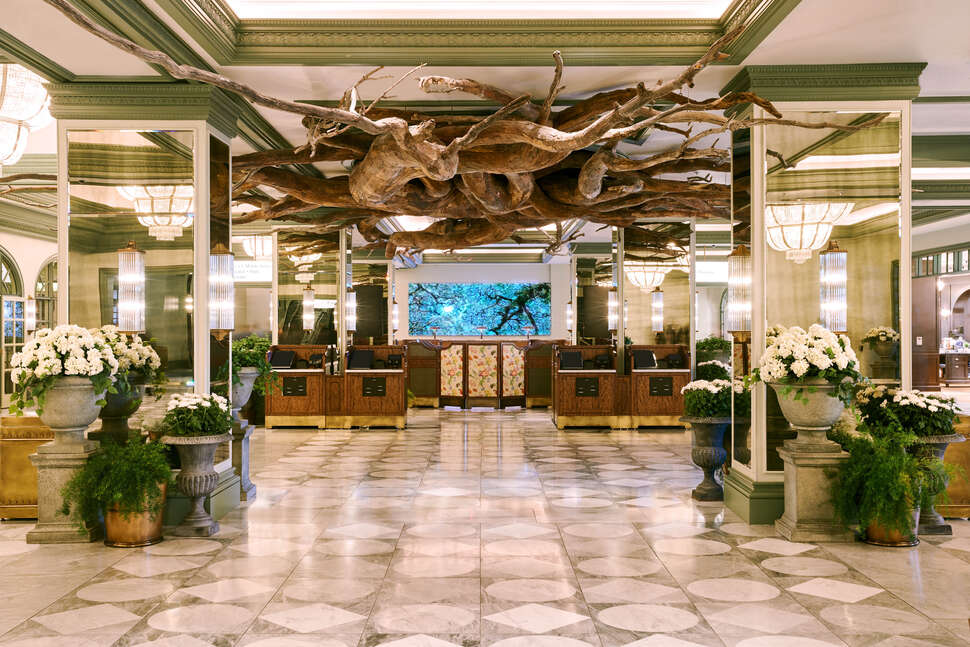 Een foto van het interieur van Park MGM Las Vegas