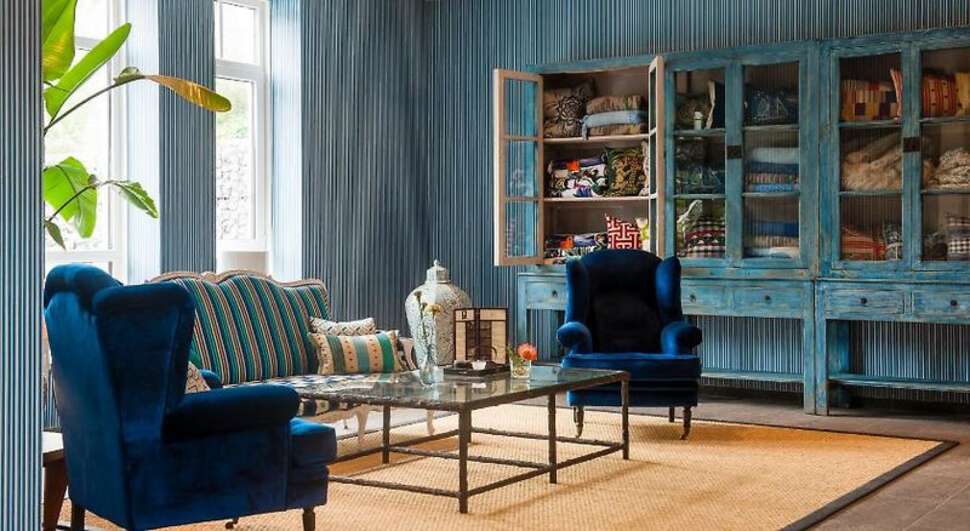 Een foto van het interieur van Grand Hotel Ter Duin
