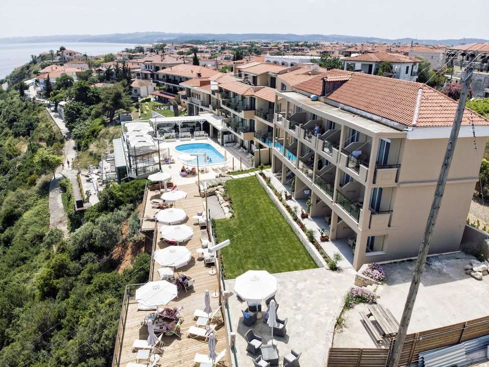 Een foto van de buitenkant van Rigas Boutique Hotel