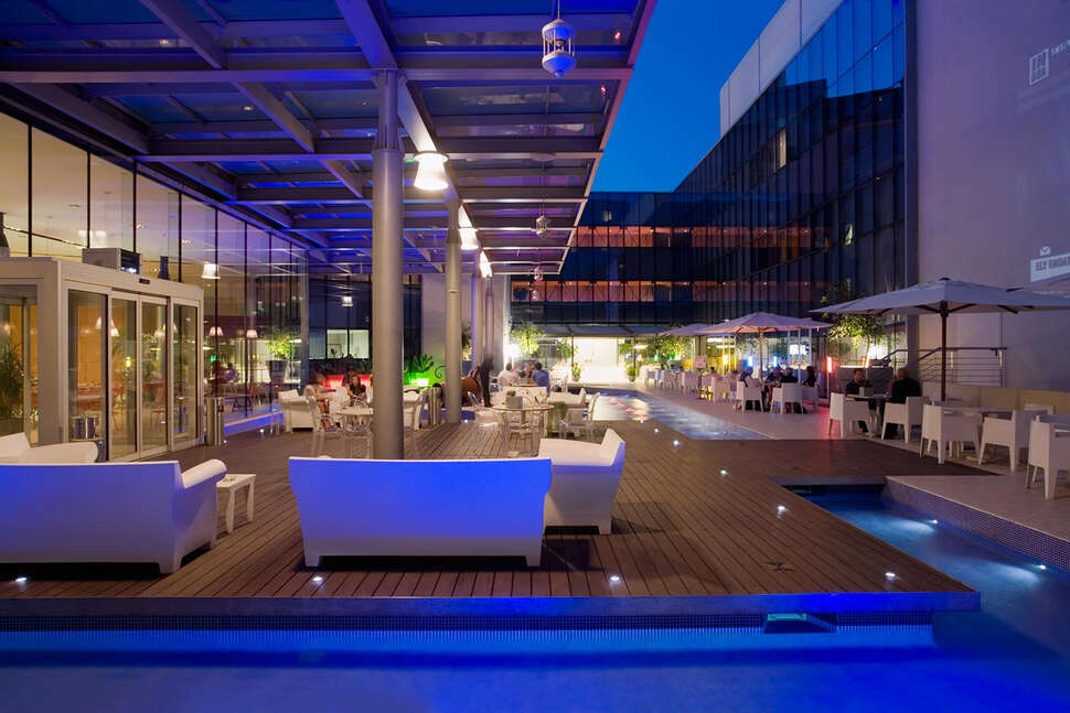 Een foto van de faciliteiten bij Unahotels T Hotel Cagliari