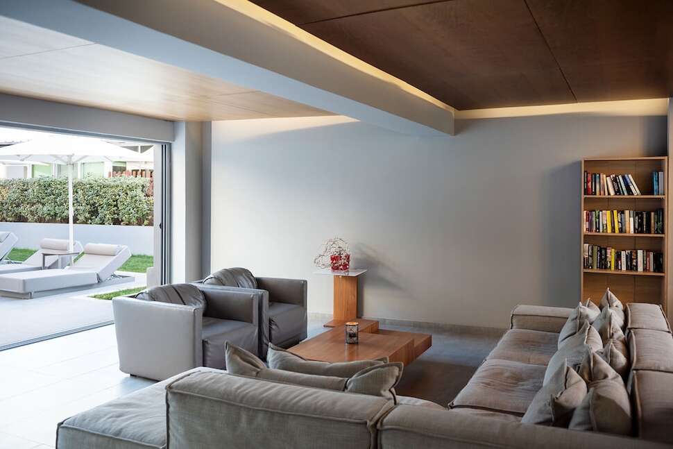 Een foto van het interieur van Oktober Downtown Boutique Hotel