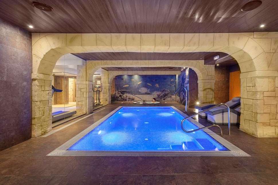 Een foto van het zwembad bij Hotel Pimar & Spa