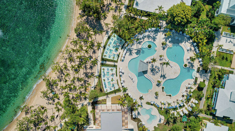 Ein Foto vom Pool im Senator Puerto Plata Spa Resort