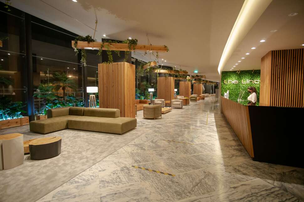 Een foto van het interieur van The Lince Azores