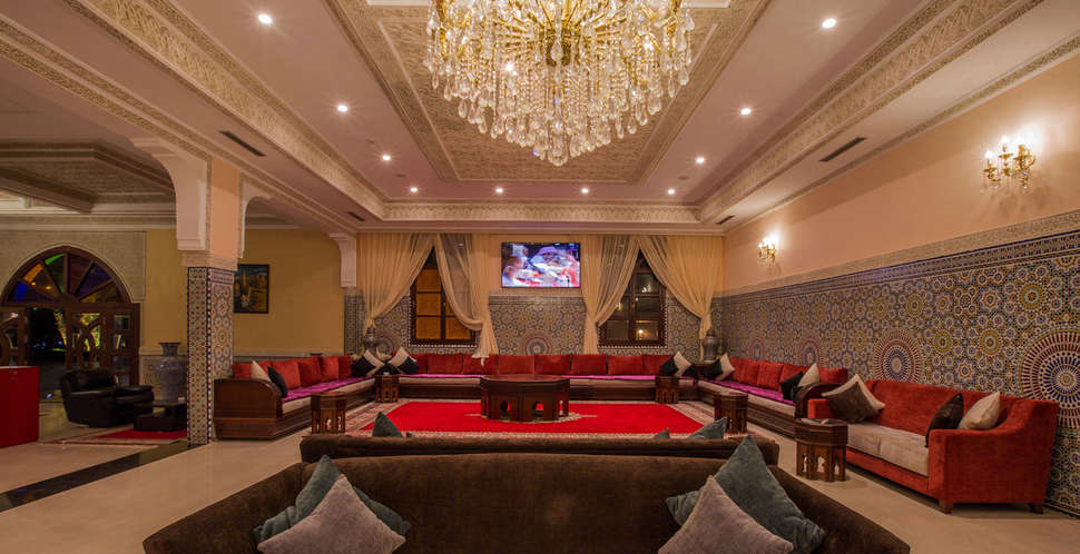 Een foto van het interieur van DWO Marrakech Ennakhil