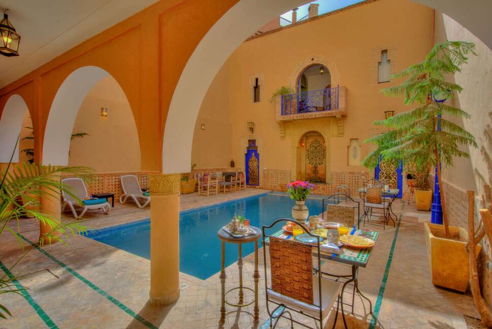 Een foto van Riad La Villa Bleue
