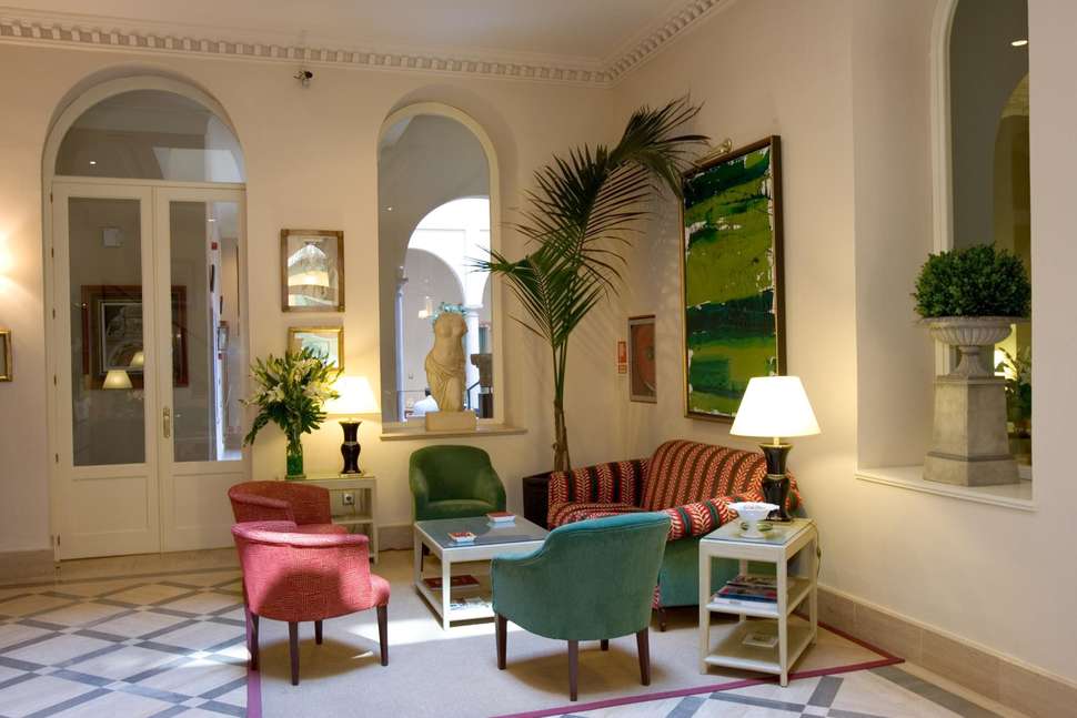 Een foto van het interieur van Casa Romana Boutique Hotel