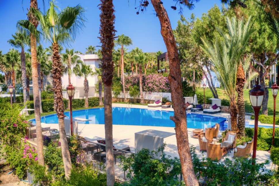 Een foto van het zwembad bij Hillstone Bodrum Hotel & Spa