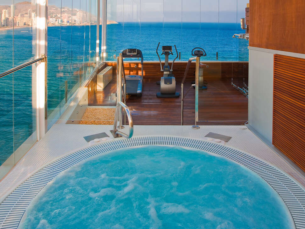 Ein Foto von den Einrichtungen im Villa Venecia Hotel Boutique Gourmet