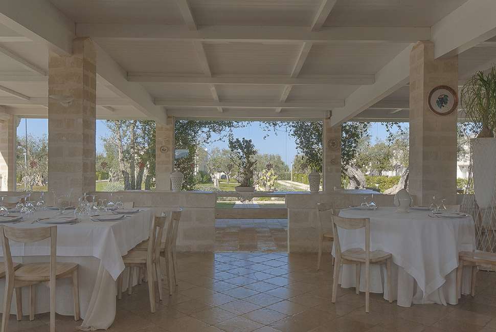 Een foto van de faciliteiten bij Masseria Torre del Diamante